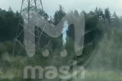 Прорыв газопровода в Ленинградской области попал на видео