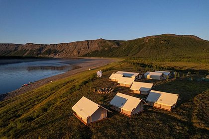 На плато Анабар за Полярным кругом открылся глэмпинг MAMONT CAMP