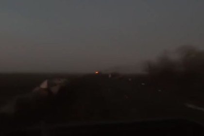 Солдат ВСУ снял видео бегства из Курской области