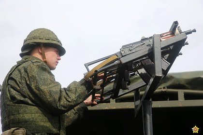 Турель из «Ксюх» заметили на учениях «Запад»