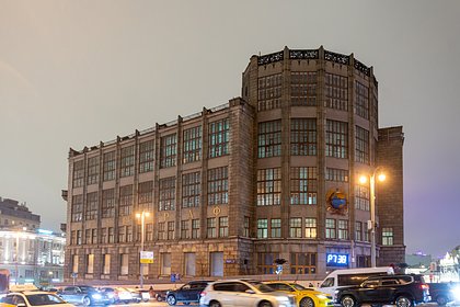 В Москве загорелось здание Центрального телеграфа на Тверской