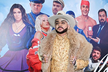 Киркоров надел на кинопремьеру костюм лаваша