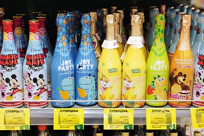 В России предложили запретить детское шампанское