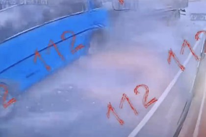 Авария на «трассе смерти» в российском регионе попала на видео