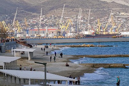 Морозы добрались до берегов Черного моря