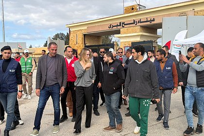 Анджелина Джоли отправилась в Палестину