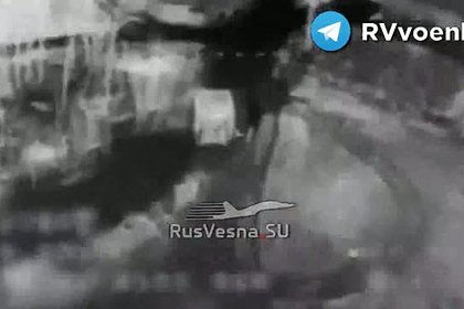 Мощное уничтожение натовской техники около Красноармейска сняли на видео