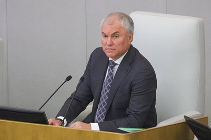 Володин перечислил новые инициативы по миграционной политике