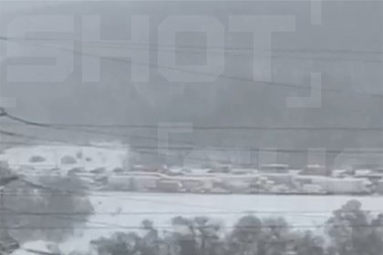 Многокилометровая пробка на МКАД попала на видео