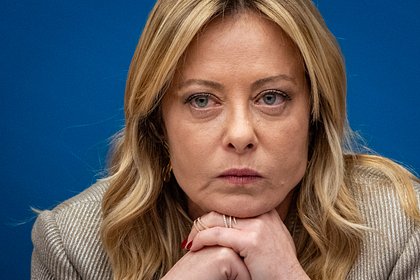 Премьеру Италии задали два вопроса после ее слов о России