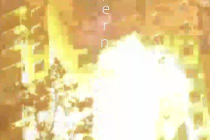 Удар украинского дрона по многоэтажке в Воронеже попал на видео