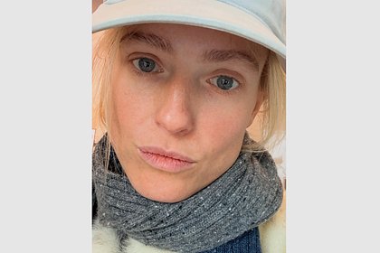 Жена Константина Эрнста показала лицо без макияжа крупным планом