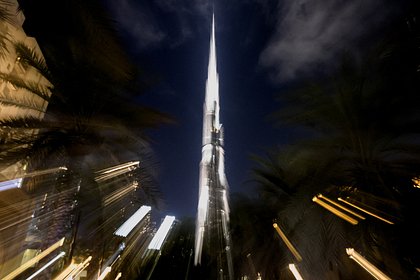 Уничтожение БПЛА возле башни Бурдж-Халифа сняли на видео