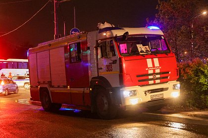 В Туле произошло возгорание возле металлургического завода