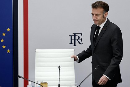 Иран раскритиковал Макрона за двойные стандарты