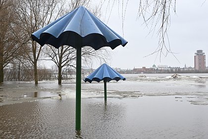 На юге России поднялись реки