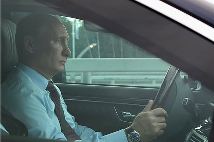 Песков допустил возможность увидеть Путина за рулем в Москве