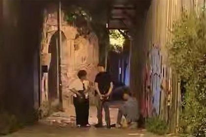 Спасение российской туристки на улице в Стамбуле попало на видео