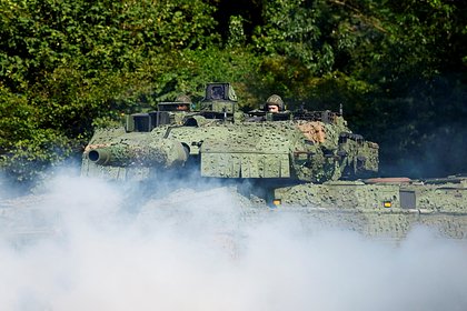 Российские дроны уничтожили немецкий танк в укрытии в ключевом городе Донбасса