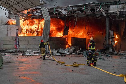 На одной из главных трасс Украины оказались повреждены все АЗС