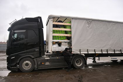 Под Киевом мобилизовали водителя фуры в одних трусах