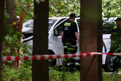Въехавший в толпу в Берлине водитель набросился на прохожих с мачете