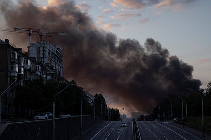 ВС России впервые ударили по иностранному заводу по производству дронов в Киеве