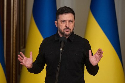 Зеленский пожаловался на ракетный удар по Киеву