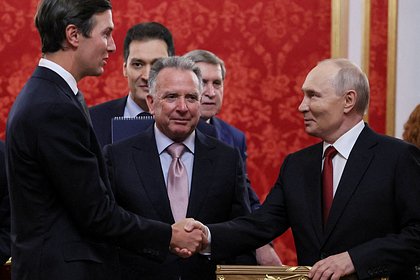 Переговоры Путина с представителями США завершились
