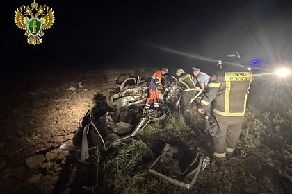 Маленькая девочка погибла в ДТП в российском регионе