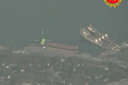 Минобороны показало видео удара по Одессе