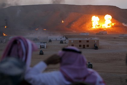 В столице Саудовской Аравии прогремел мощный взрыв