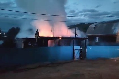 В российском регионе после грозы дотла сгорел дом