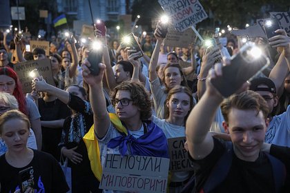 Боец ВСУ призывал людей выйти на митинг в Киеве и поплатился