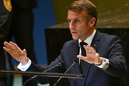 Макрон призвал Украину и Россию к одному мораторию